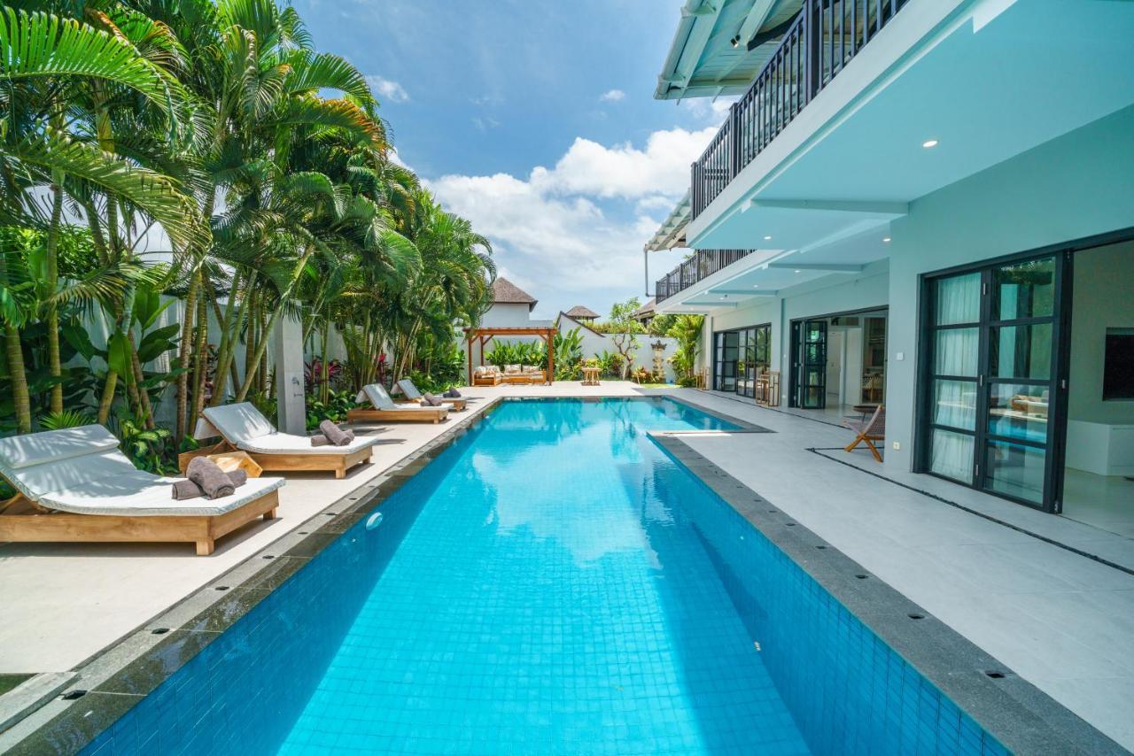 Villa Okenada - Modern 5-Bedroom Pool Villa In Berawa! Canggu Exterior foto
